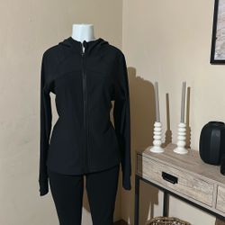 Black Zip Up Hoodie