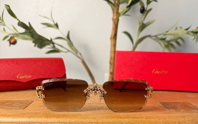 Cartier glasses brand new with box, case, and dust bag