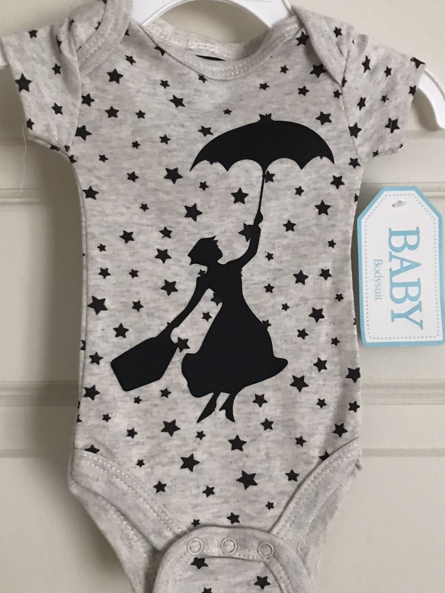 Mary Popping Onesie New 0-3