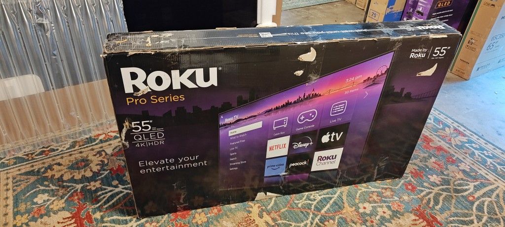 TV 📺 ROKU QLED PRO SERIES 55"
