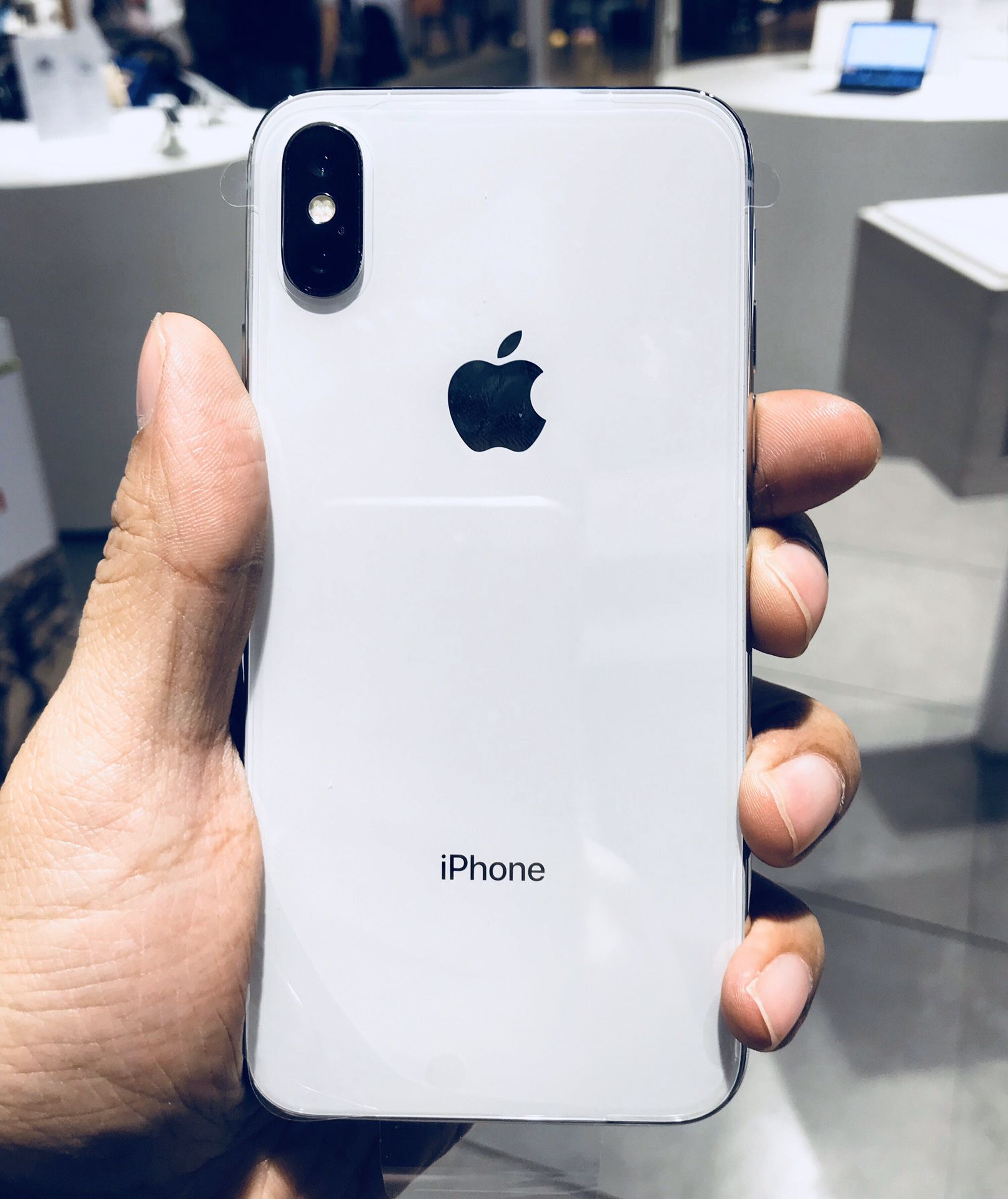 iPhone X Silver - unlocked for any carrier