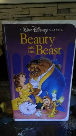 Beauty and the Beast black diamond cover VHS tape