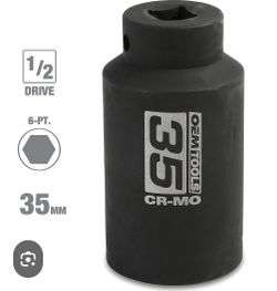 OEMTOOLS 25153 35mm Axle Nut Socket.