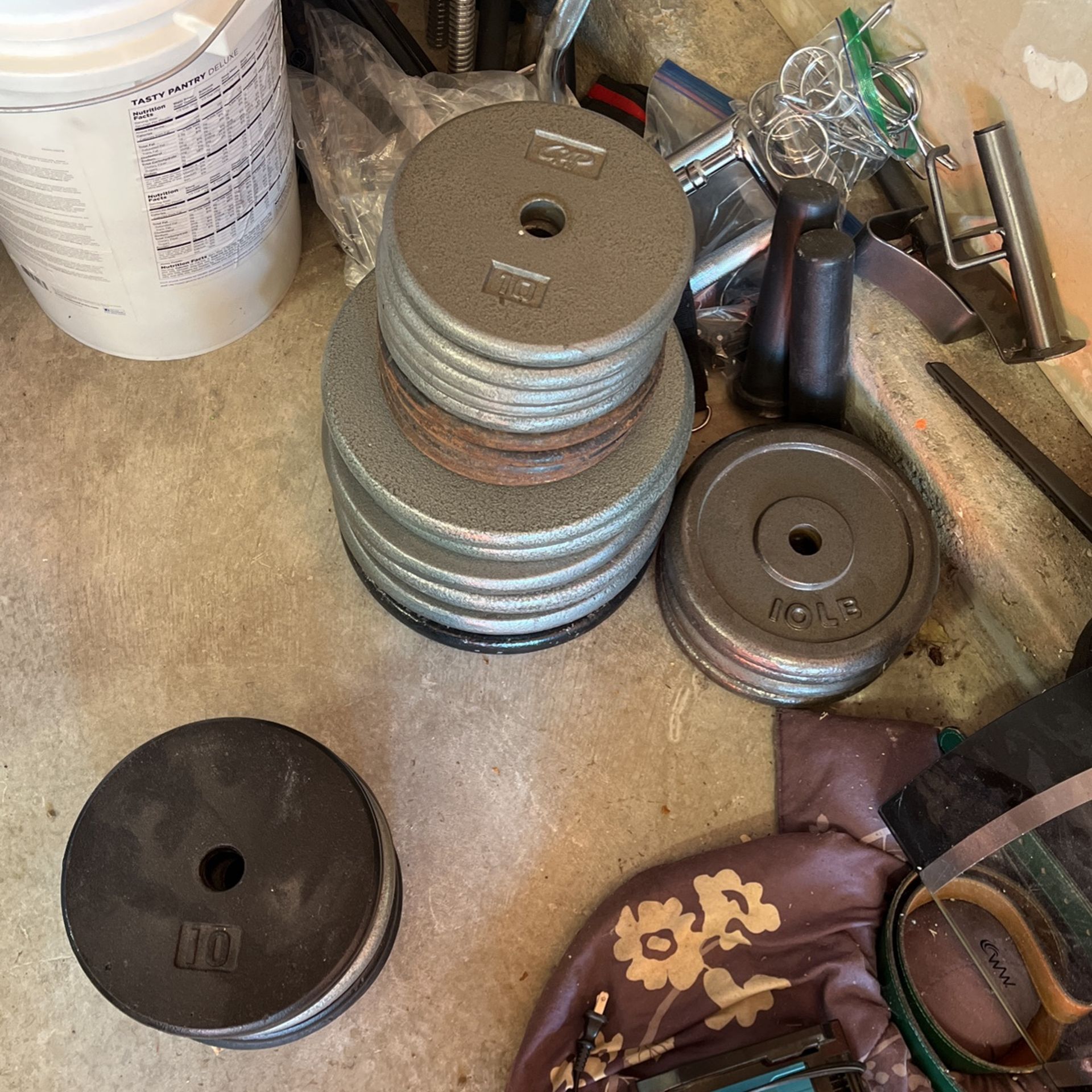 10 Pound 1 Inch Plates For Your Home Gym Or Adjustable Dumbbells