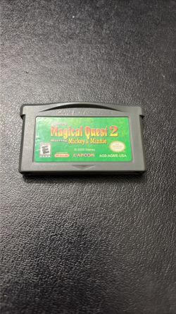 Working Disney's Magical Quest 2 Starring Mickey & Minnie cartridge for the Nintendo Game Boy Advance