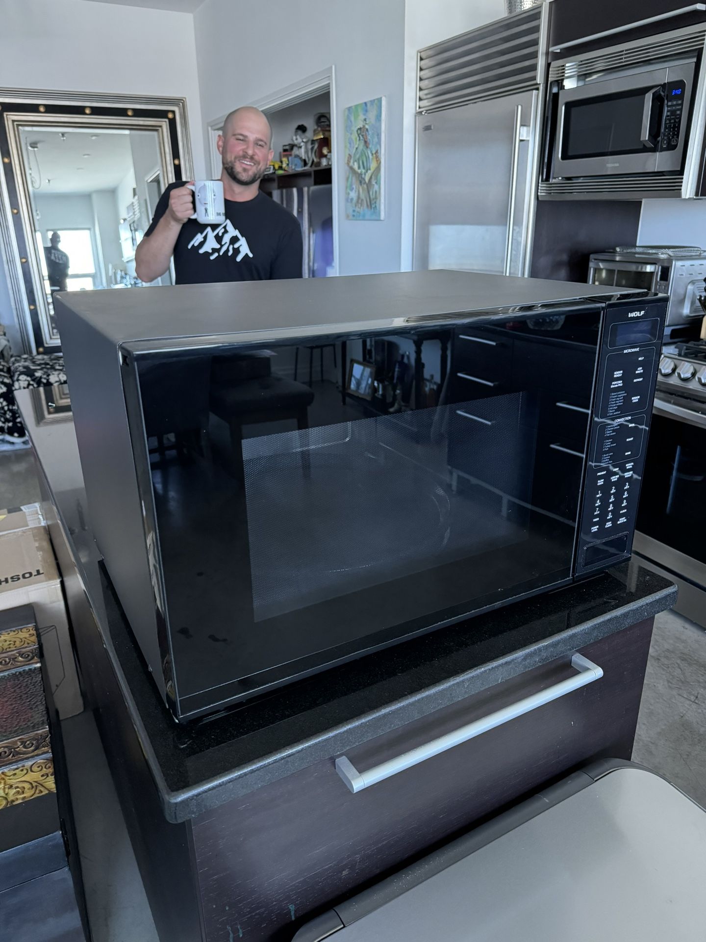 Expensive Wolf Microwave Oven