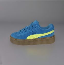 PUMA x FENTY Creeper Phatty Jr - Speed Blue / Lime Pow / Gum Women’s Size 9 NWOT