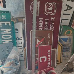 Signs   Various Priced
