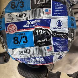 Romex 8/3 125ft