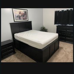 Full Bedroom Suit Black
