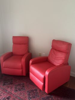 Brand New Red Chairs