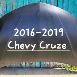 2016-2019 Chevy Cruze Hood/Cofre Aftermarket Primed Blk 