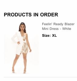 Ladies Dress From FashionNova 