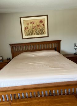 King size bedframe
