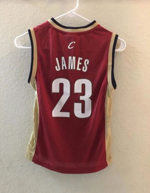 Lebron James Cleveland cavaliers #23 Reebok NBA Basketball Jersey Youth sz S