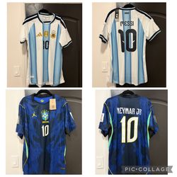 Messi & Neymar jersey $45