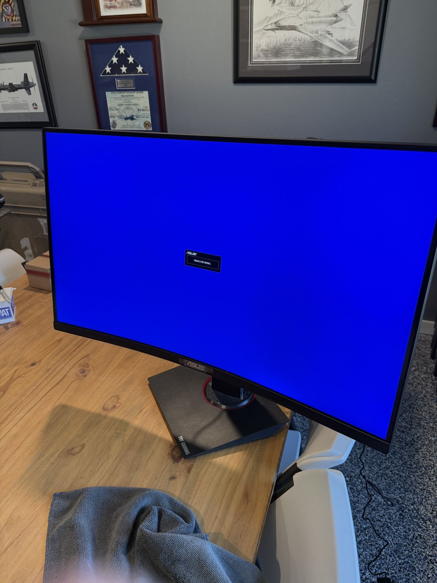 ASUS TUF Gaming 32” 1440p Curved Gaming Monitor