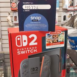 Nintendo Switch2 with MARIO KART GAME available On Payment Plan Option 