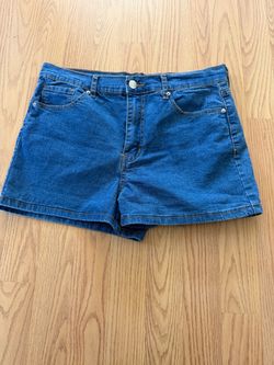 Blue Denim Jean Shorts size 28