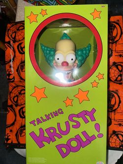 Jakks Talking Krusty the Clown Doll