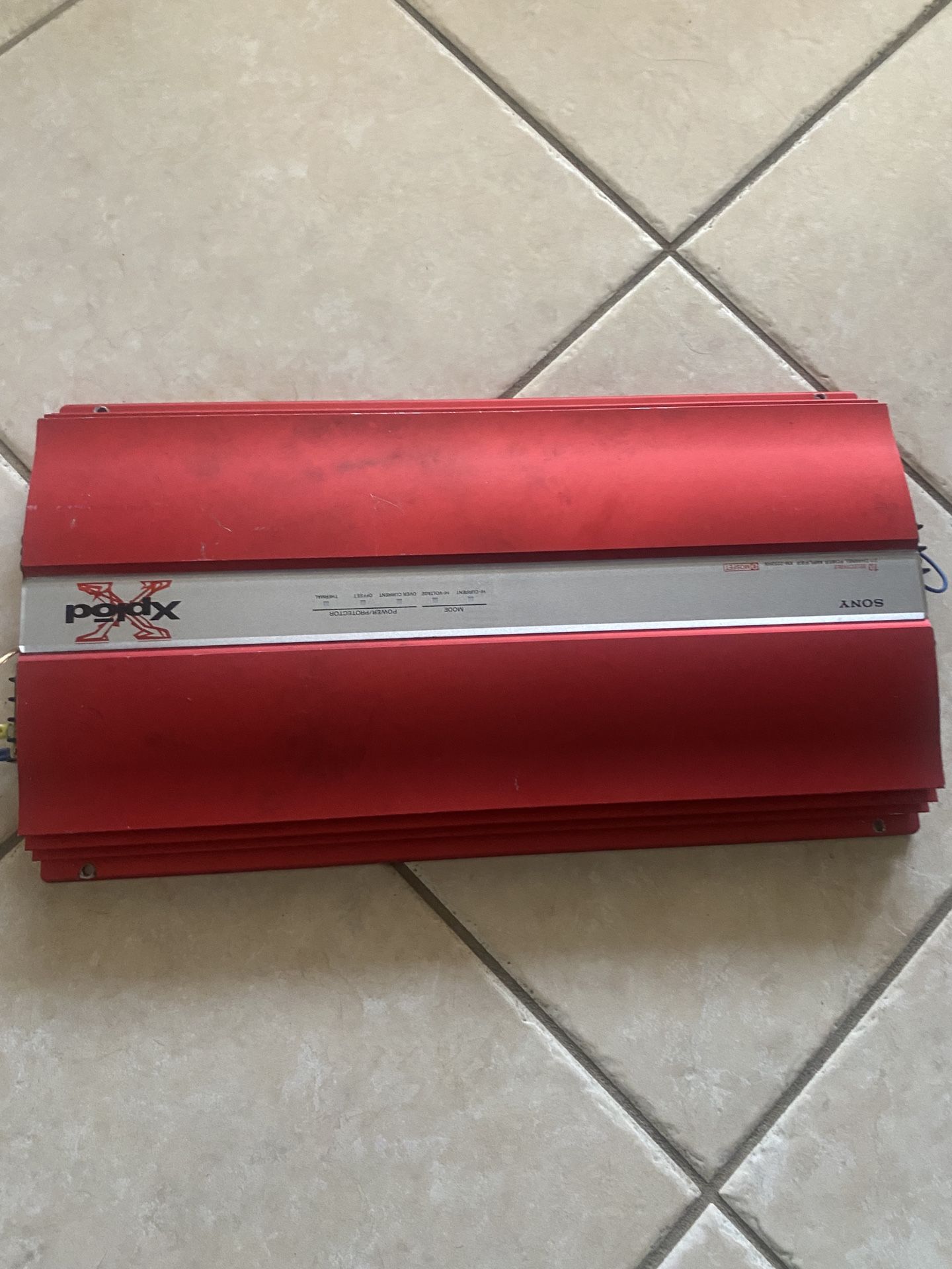 Sony Xplod Amplifier