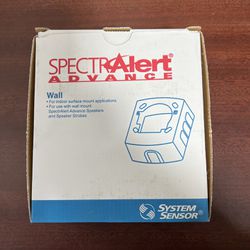 SPBBS SpectrAlert Advance Fire Alarm Wall Mount