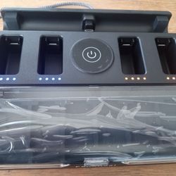 TV SWITCH DOOK STATION FOR NINTENDO SWITCH OLED 4K/1080P HDMI VIDEO OUTPUT READ SWITCH CHARGER SIX JOYCONS CONTROLLER POWER HARGER LED LIGHTS STATION