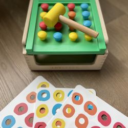Lovevery Match and Tap Hammer Toy