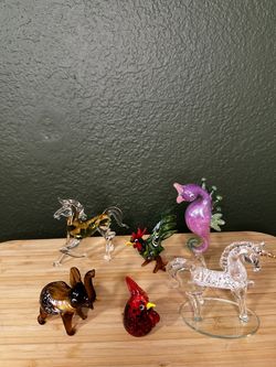 23 Glass Figurine Collection
