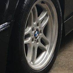 Original BMW Rims With tires 