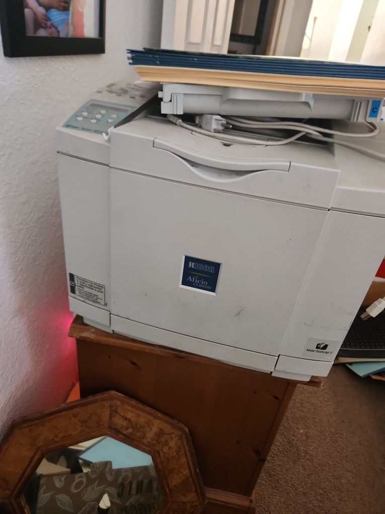 Rickoh High Speed Color Printer With 2 New Toner Cartridge