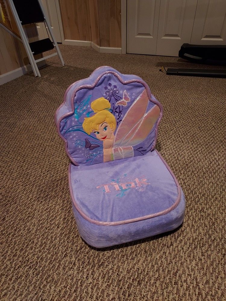 Disney Tinkerbell Soft Cushion Child Chair