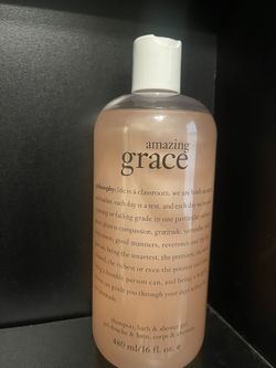 Philosophy Amazing Grace Shampoo, Bath & Shower Gel 16 fl. oz./480 ml **Brand New and Sealed
