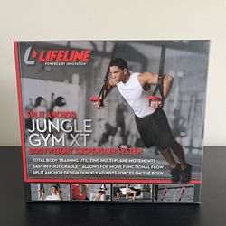 LifeLine Split Anchor Jungle Gym XT Bodyweight Suspension System Resistance
