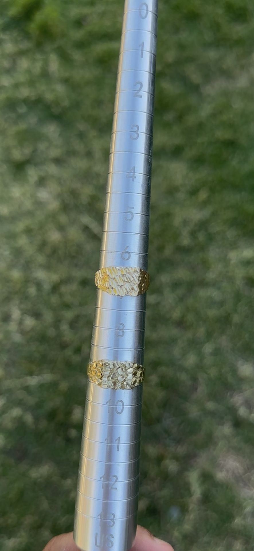 10k Gold Nugget Rings