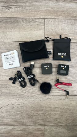 RØDE Wireless GO Wireless Microphone System + Lav Mic (Complete Kit)