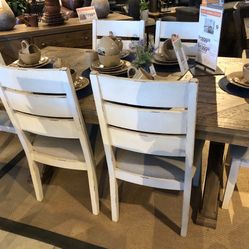 Wood kitchen table 