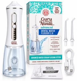 GuruNanda Advanced Water Flosser 2.0 Oral Care Set – $35