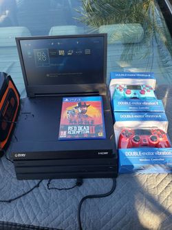 Screen G Story Monitor Included or $250! Alone. $200! 2020 PS4 Playstation 4 Pro 1000GB & $40! Extra control $30! Game. All for $450! Or trade up chal