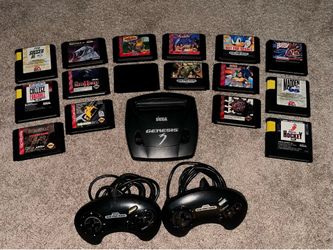 🔥🎮Sega Genesis 3 Bundle TESTED – 2 Controllers + Golden Axe II, Toe Jam + 12 CIB🎮🔥