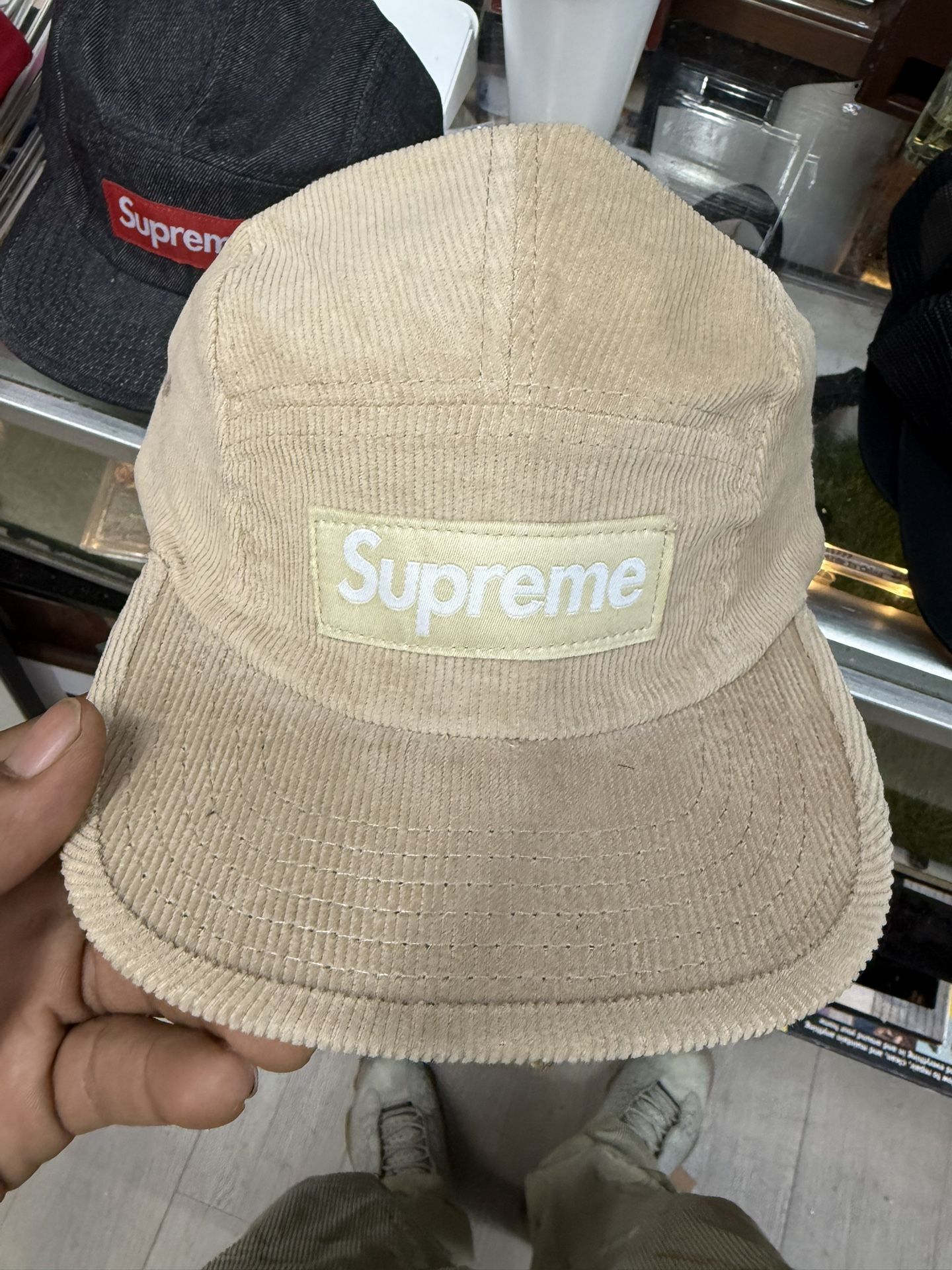 Supreme Corduroy Camp Cap brand new with tags SnapBack hat #supreme #snapback #hat #cap