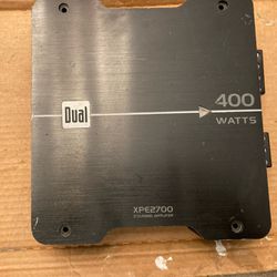 Dual 400 Amplifier