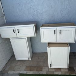 4 Kitchen Cabinets For Sale