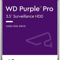 Western Digital Purple Pro 10TB Hard
Drive