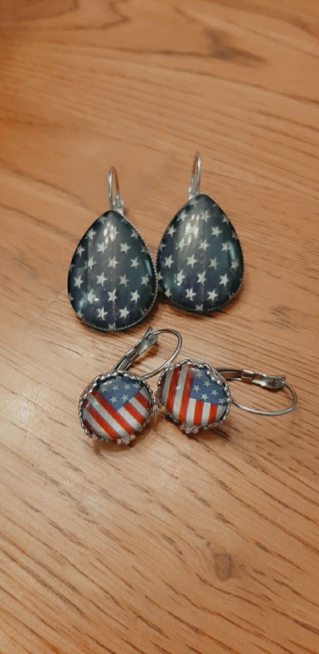 Patriotic Earrings Bundle