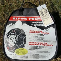 Brand new tire chains