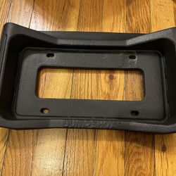 Bumpshock License Plate Frame