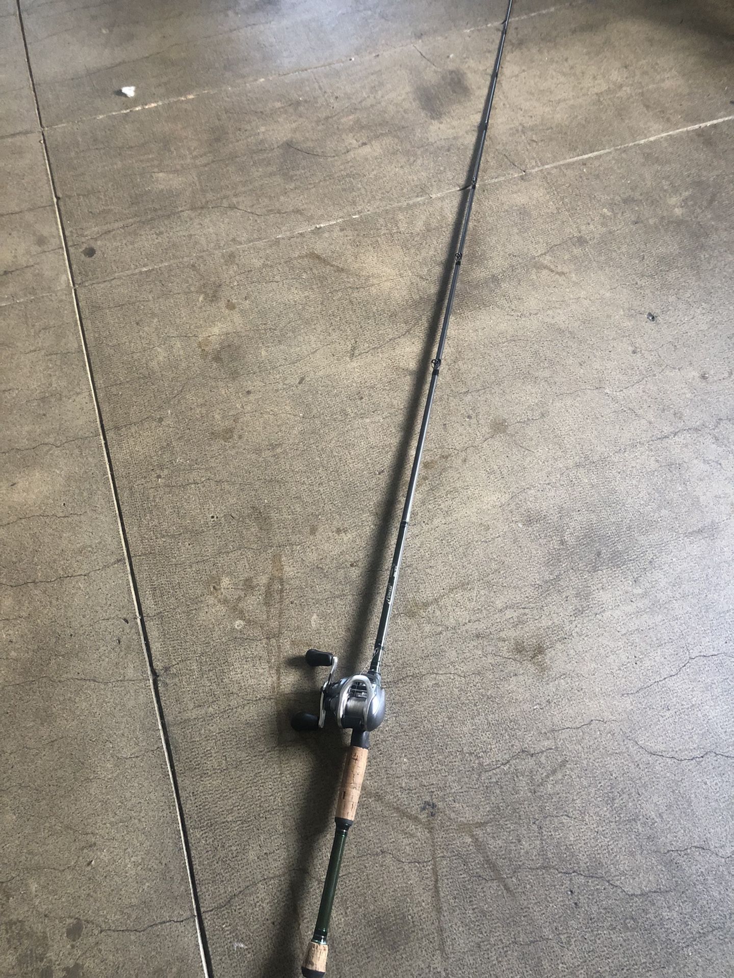 Powell Fishing Rod With Shimano Curado