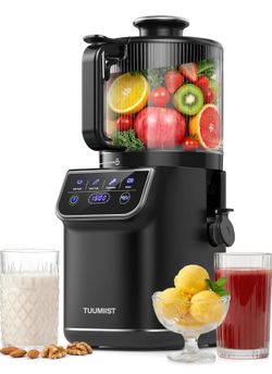 TUUMIIST 3-in-1 Cold Press Juicer Machine