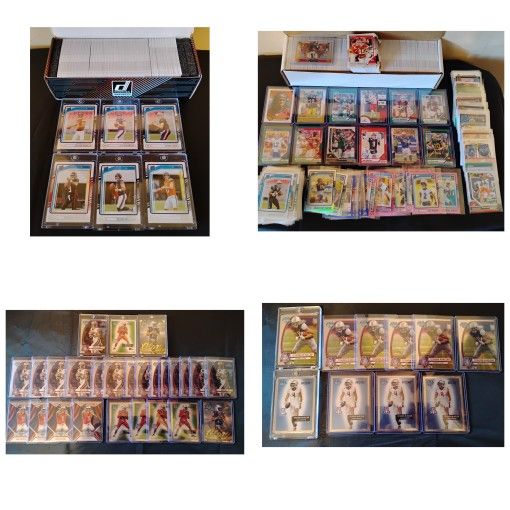 NFL Rookie,insert, Parallel,Base lot of 1,300